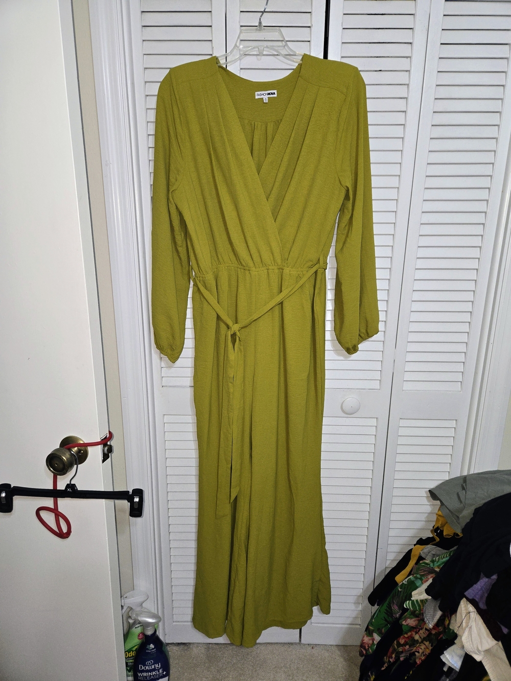 Fashion Nova Women's 1X Millie Jumpsuit - Green - Picture 2 of 10